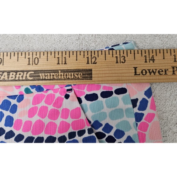 Lilly Pulitzer Adie Shorts Youth Size‎ 14 Multi Tile Wave Cotton Pockets - Picture 3 of 6